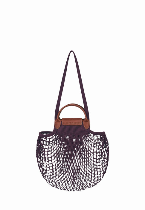 Sac a main Longchamp Le pliage filet 10121hvh 061 AUBERGINE