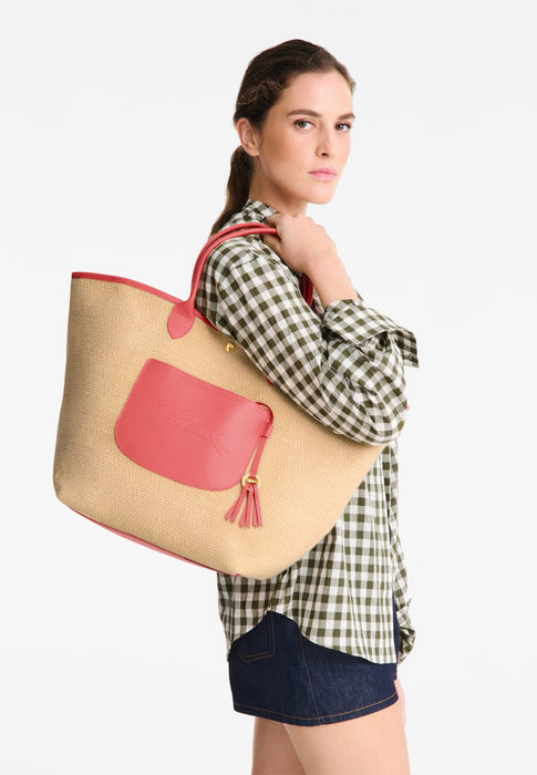 Sac a main Longchamp Le panier pliage 10308hgk 633 BLUSH