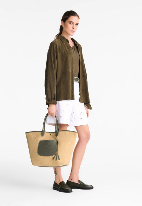 Sac a main Longchamp Le panier pliage 10308hgk M04 ARTICHAUT