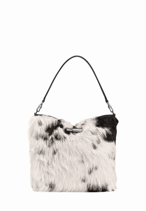 Sac Longchamp Le roseau shetland 067 noir/blanc 067 NOIR/BLANC