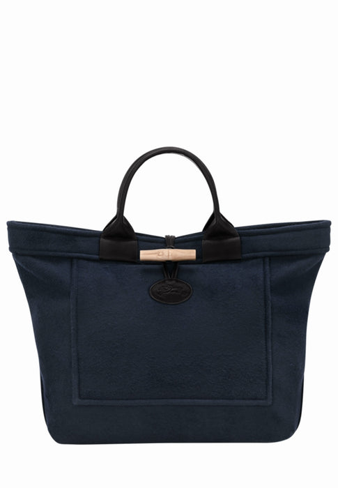 Sac a main Longchamp Le roseau x gloverall 10327hii 006 MARINE