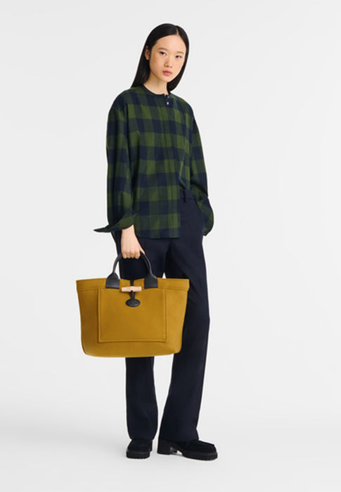 Sac a main Longchamp Le roseau x gloverall 10327hii 894 MUSCADE