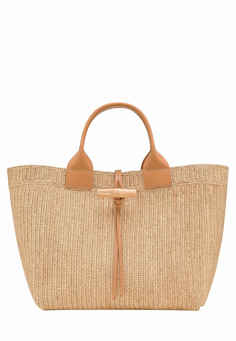 Sac a main Longchamp Le roseau raphia 10327hjd 514 VEGETAL