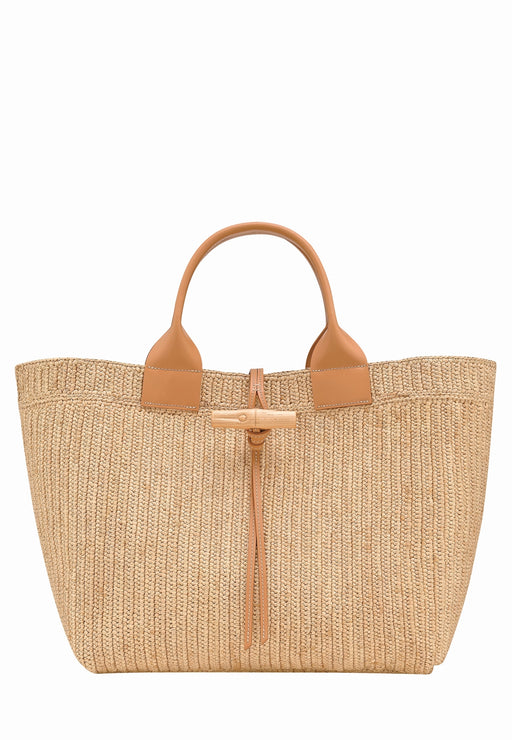 Sac a main Longchamp Le roseau raphia 10327hjd 514 VEGETAL