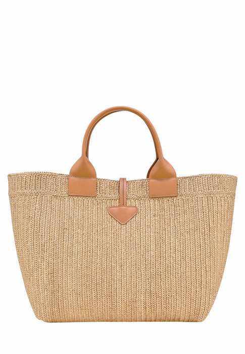 Sac a main Longchamp Le roseau raphia 10327hjd 514 VEGETAL