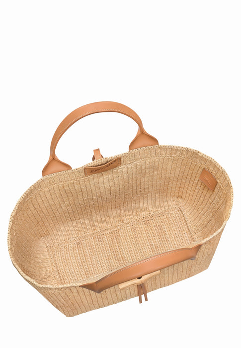 Sac Longchamp Le roseau raphia 514 vegetal 514 VEGETAL