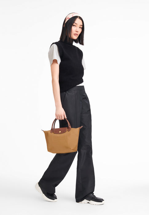 Sac a main Longchamp Le pliage original 1621089 P86 CHAMOIS