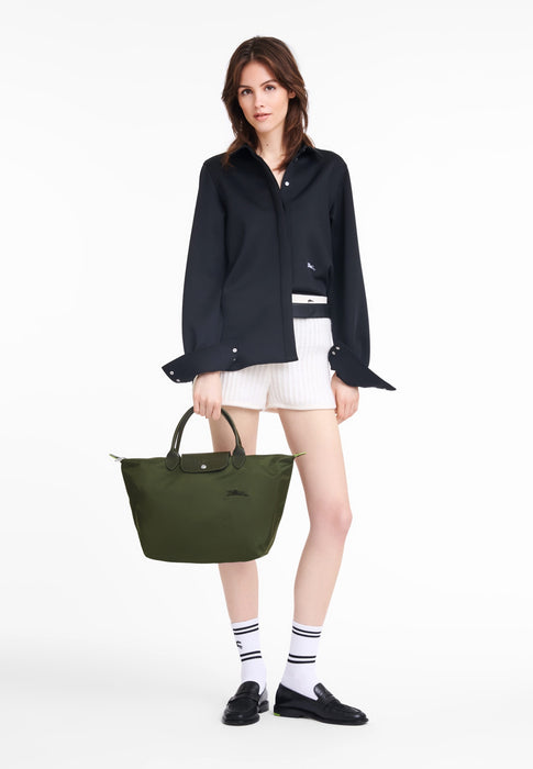 Sac a main Longchamp Le pliage green 1623919 479 FORET