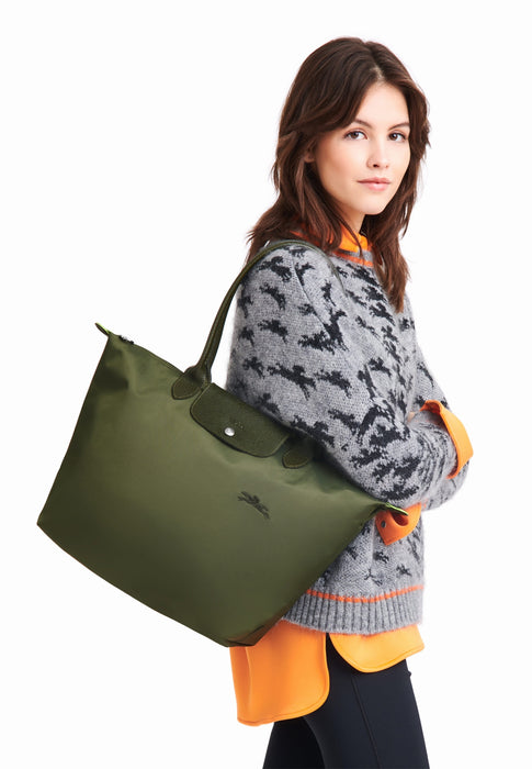 Sac a main Longchamp Le pliage green 1899919 479 FORET