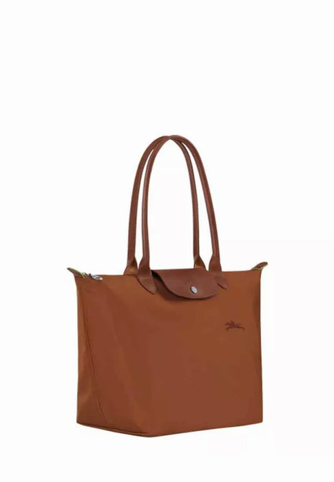 Sac a main Longchamp Le pliage green 1899919 504 COGNAC