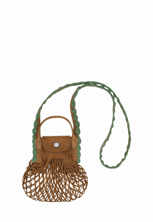 Sac bandouliere Longchamp Le pliage filet craft 10139hgw 004 TABAC