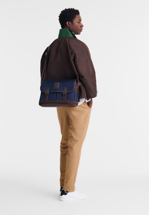 Sac bandouliere Longchamp Boxford 2824080 127 BLEU