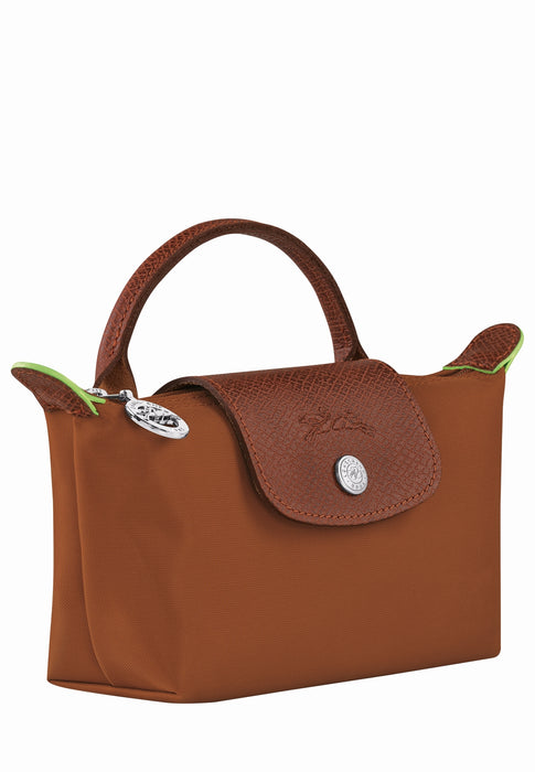 Petite maroquinerie Longchamp Le pliage green 34175919 504 COGNAC