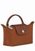 Petite maroquinerie Longchamp Le pliage green 34175919 504 COGNAC