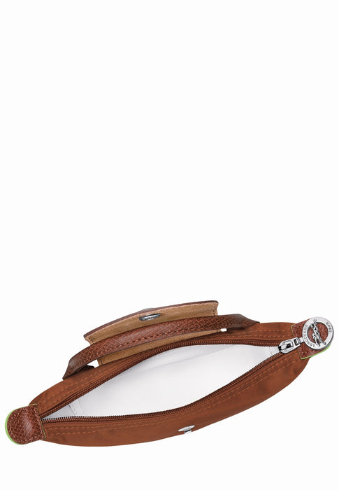 Petite maroquinerie Longchamp Le pliage green 34175919 504 COGNAC