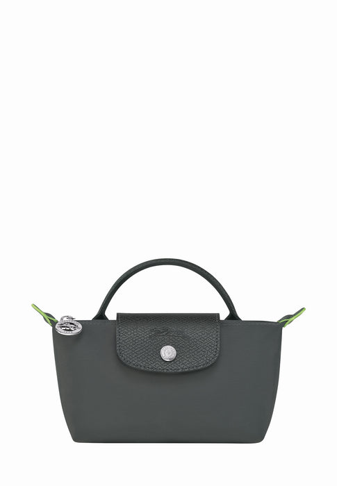 Petite maroquinerie Longchamp Le pliage green 34175919 P66 GRAPHITE