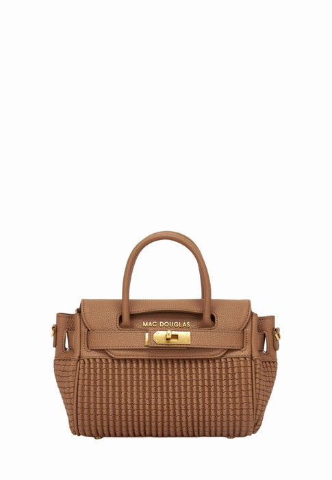 Sac a main Mac douglas Bryan Pyla mini bryan MF41 CHATAIGNE