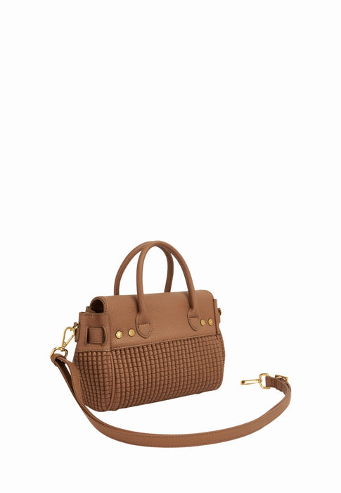 Sac a main Mac douglas Bryan Pyla mini bryan MF41 CHATAIGNE