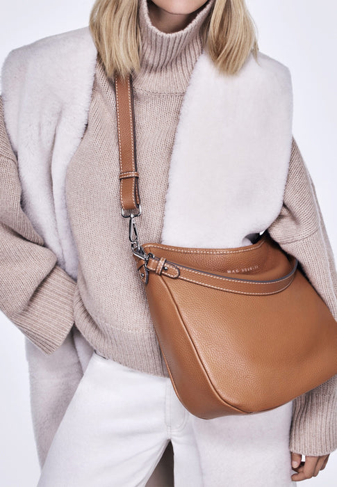 Sac bandouliere Mac douglas Magda Abidjan m magda2 V43 COGNAC