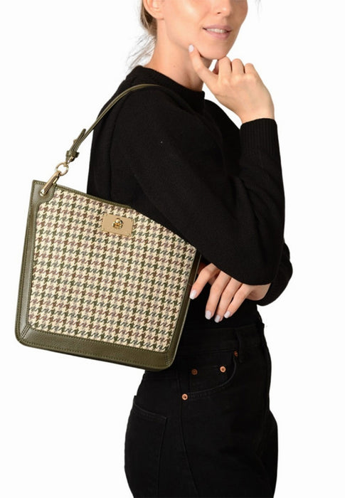 Sac bandouliere Mac douglas Fantasia Kentucky xs fantasia TW45 TWEED KAKI