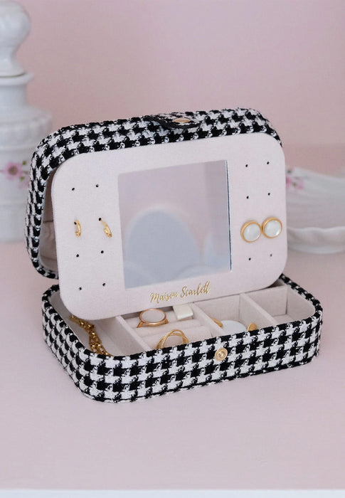 Accessoires Maison scarlett Brigitte Pprs pied poule noir PPRS PIED POULE NOIR