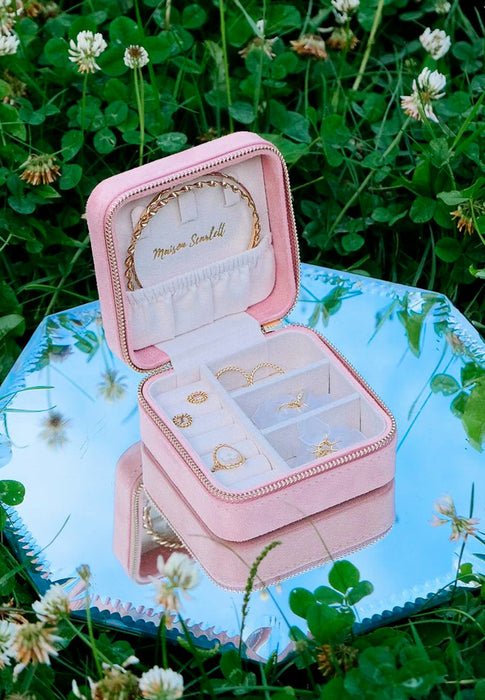 Boite a bijoux Maison scarlett Corinne Corinne VROS ROSE