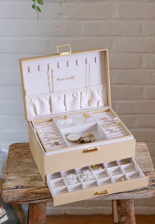 Accessoires Maison scarlett Denise Pubei beige PUBEI BEIGE