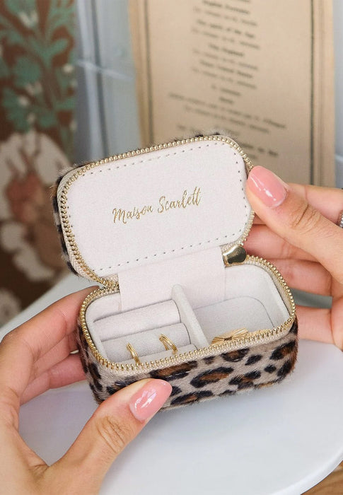 Boite a bijoux Maison scarlett Marie Marie VLEO LEOPARD