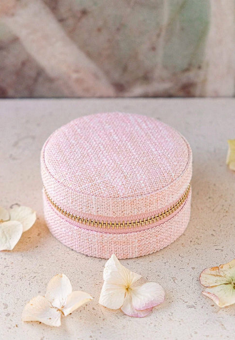 Boite a bijoux Maison scarlett Yvonne Yvonne LIROS ROSE
