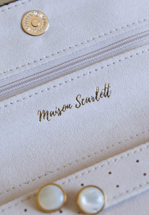 Pochette bijoux Maison scarlett Catherine Catherine VLEO LEOPARD