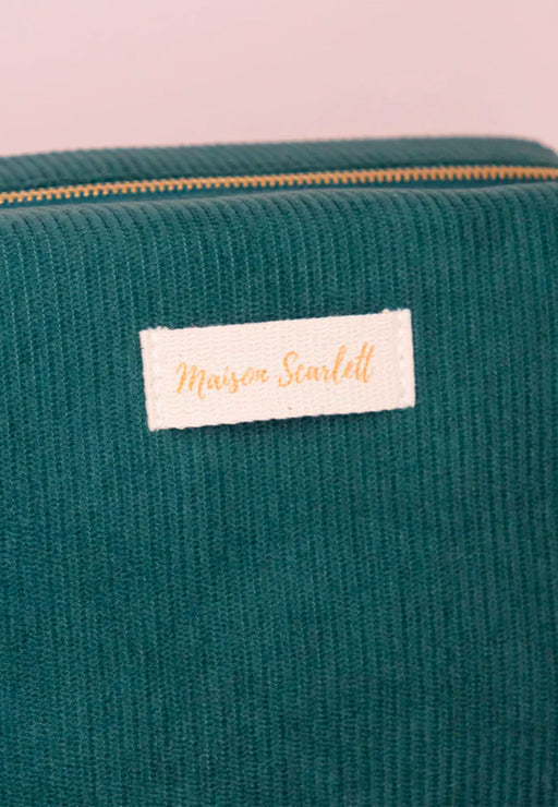 Maison scarlett Trousse de toillette Charlotte Charlotte grande Vcver vert VCVER VERT