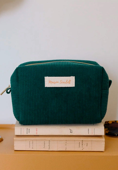 Trousse de toillette Maison scarlett Charlotte Charlotte petite VCVER VERT