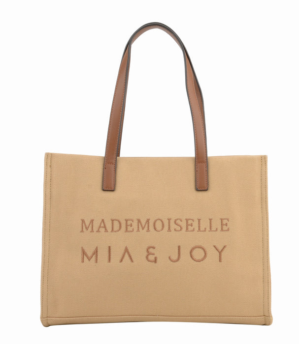 Sac cabas Mia & joy Mademoiselle Mj1091 BEIGE