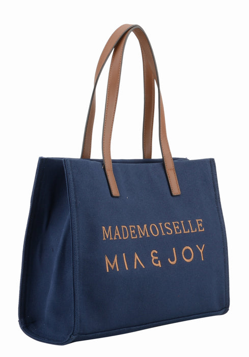 Sac cabas Mia & joy Mademoiselle Mj1091 BLEU