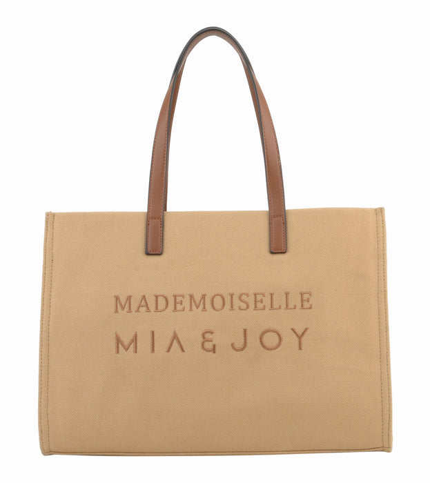 Sac cabas Mia & joy Mademoiselle Mj1092 BEIGE