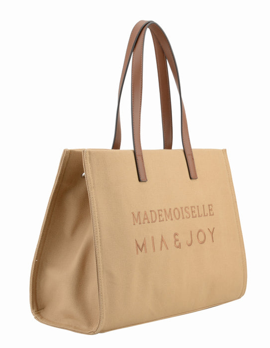 Sac cabas Mia & joy Mademoiselle Mj1092 BEIGE
