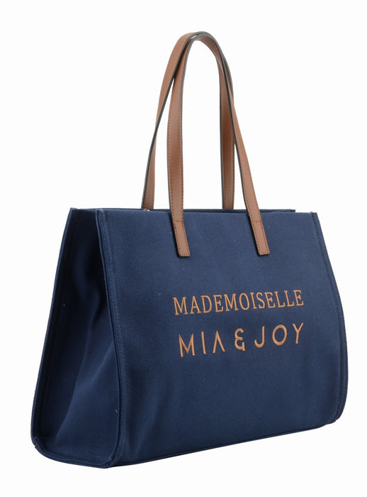 Sac cabas Mia & joy Mademoiselle Mj1092 BLEU