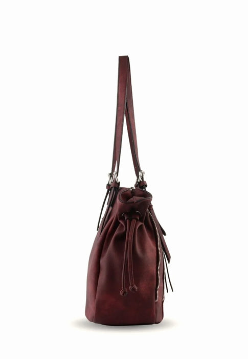Sac cabas Mia & joy Vera Mj2622 BORDEAUX