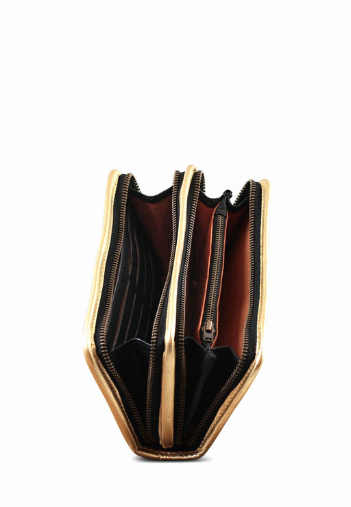 Petite maroquinerie Paul marius Mon compagnon Noir dore NOIR DORE