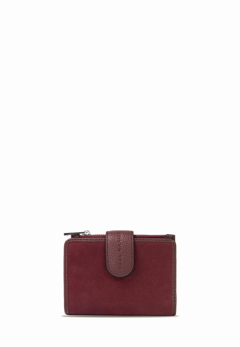 Porte feuille Paul marius Valentine Valentine AUBERGINE VELOURS