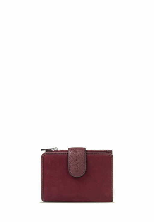 Porte feuille Paul marius Valentine Valentine AUBERGINE VELOURS