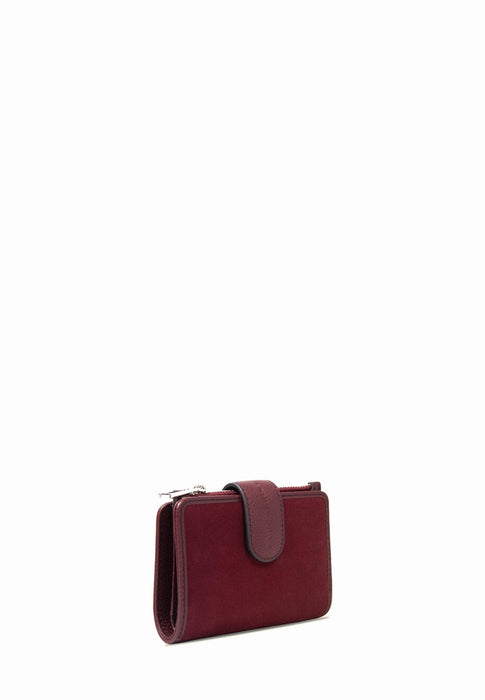 Porte feuille Paul marius Valentine Valentine AUBERGINE VELOURS