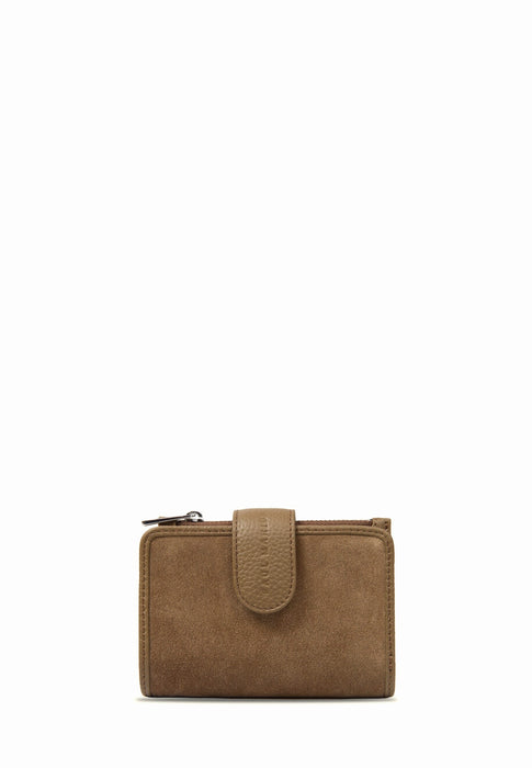 Porte feuille Paul marius Valentine Valentine KAKI VELOURS