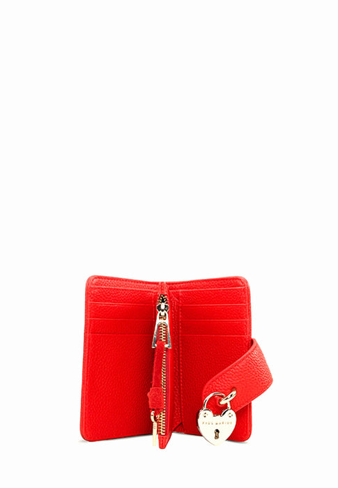 Porte feuille Paul marius Valentine Valentine ROUGE FUSION