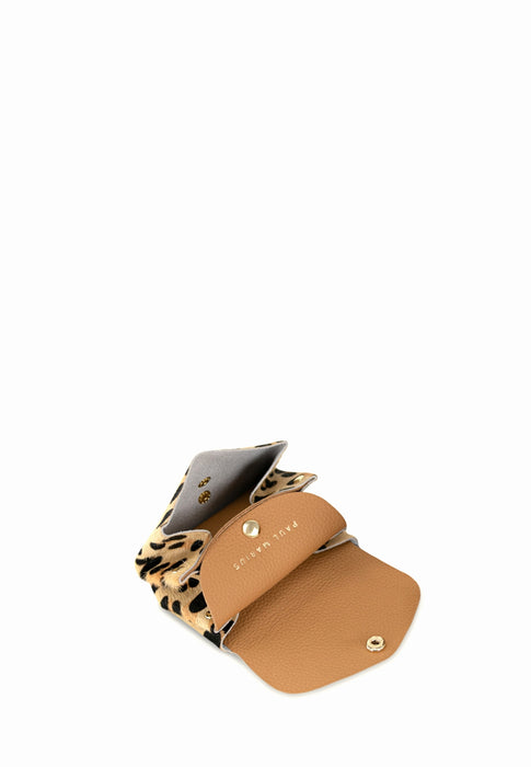 Porte monnaie Paul marius Le gustave Le gustave LEOPARD BEIGE