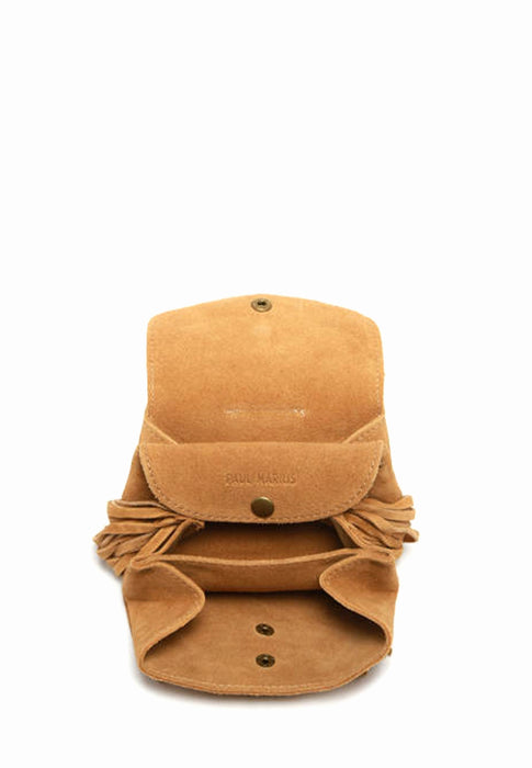 Petite maroquinerie Paul marius Le gustave folk Havane HAVANE