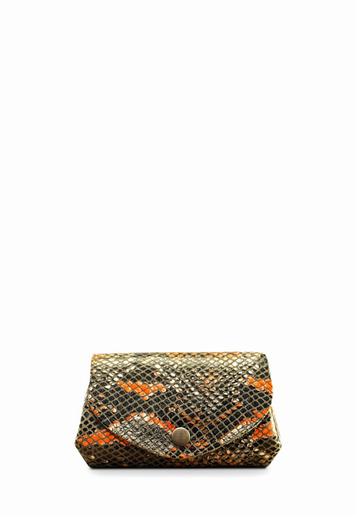 Petite maroquinerie Paul marius Le gustave Python orange PYTHON ORANGE