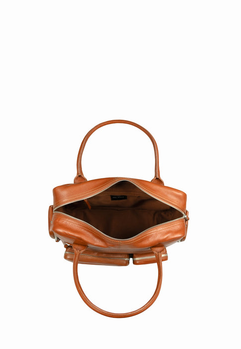 Sac a main Paul marius Le dandy 90s Le dandy 90s COGNAC