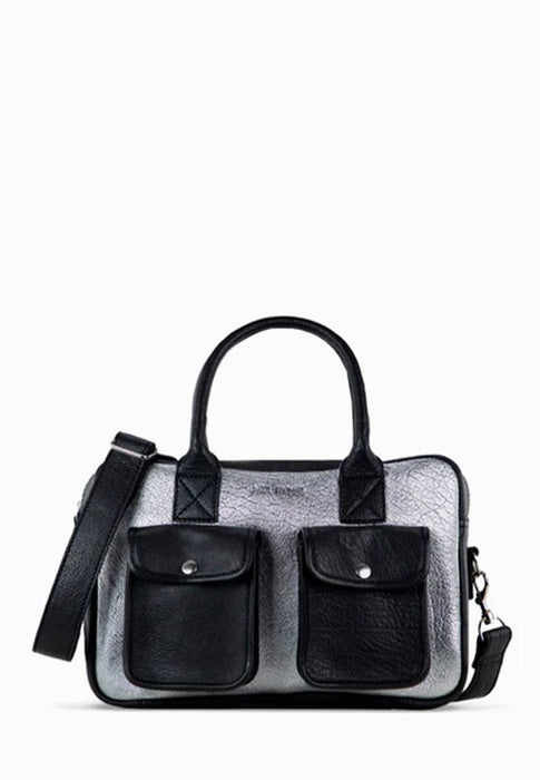 Sac a main Paul marius Le dandy Le dandy ARGENTE NOIR
