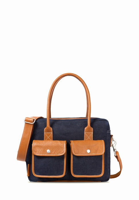 Sac a main Paul marius Le dandy Le dandy DENIM NATUREL